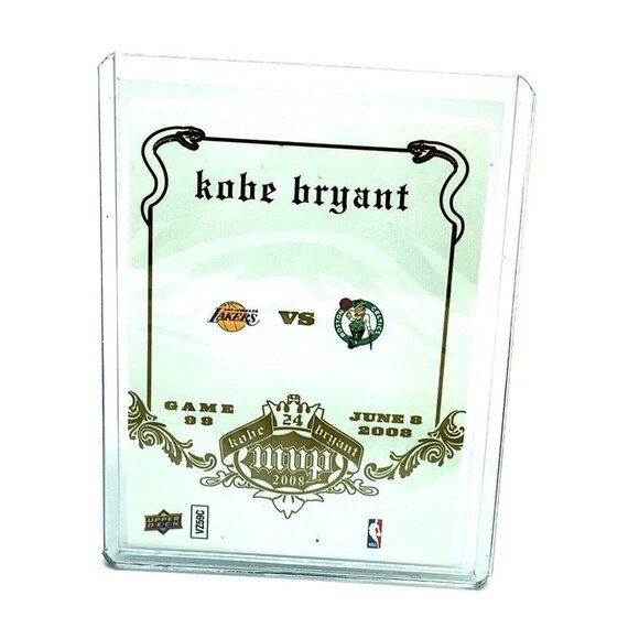 Kobe Bryant Basketball Card MVP 2008 Game 99 Los Angeles Lakers NBA Uppe… - Picture 6 of 6